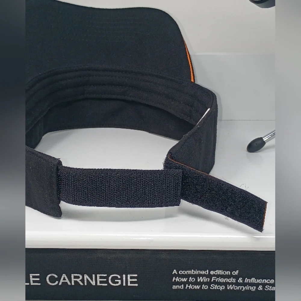 Jägermister, Black Sun Visor with Orange Trim